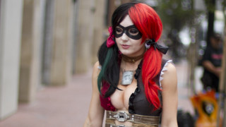 Redhair mask guitar cosplay blur - underground free wallpaper