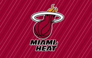 Miami heat logo red background - a miami heat logo free wallpaper