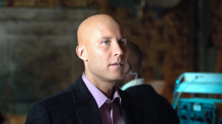 Bald man suit tie blue - bald free wallpaper