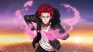 Man red hair black jacket 3 - a black jacket free wallpaper