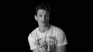 Man white shirt funny face - a face free wallpaper