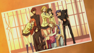 Anime characters window cat wall - the wall behind them free wallpaper