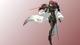 Woman sword white dress heroic - her body free wallpaper for desktop