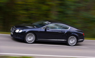 Black car driving road forest - a forest of trees and bushes free wallpaper