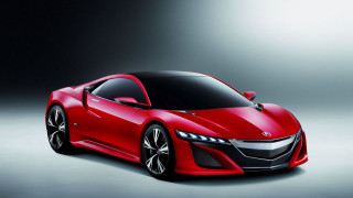 Red sports car studio spotlight - a spotlight behind free wallpaper