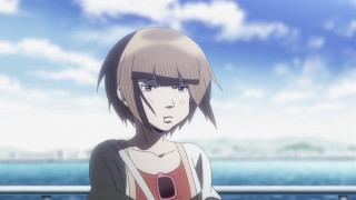 Girl short hair water sky - a body of water free wallpaper for desktop