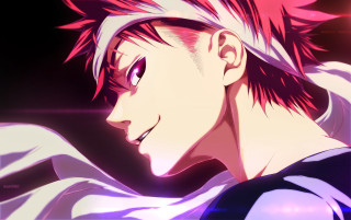 Man pink hair heroic pose - heroic free wallpaper