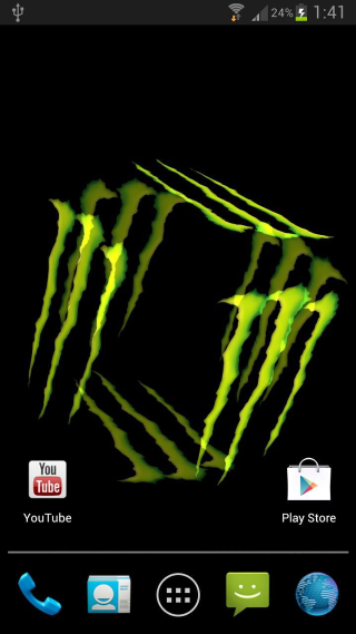 Phone neonmonsters blackscreen android carlostrillo - a cell phone free wallpaper
