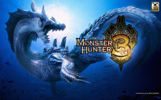 Monster hunter dragon attack water - smaller free wallpaper