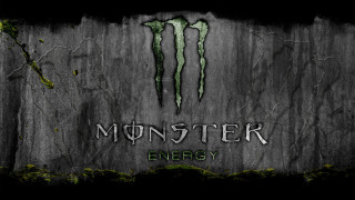Monster energy logo wall green - a wall free wallpaper for desktop