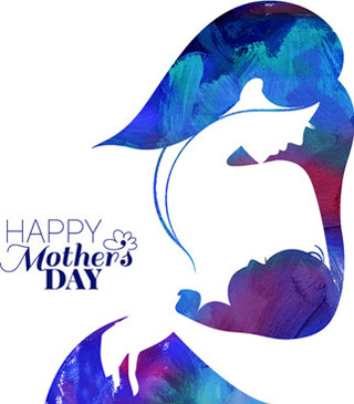 Woman profile happy mothers day - happy free wallpaper