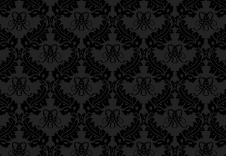 Black white wallpaper floral pattern - a pattern of flowers free wallpaper