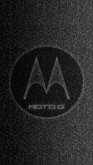 Motorola logo black background circle - minimalism free wallpaper for mobile