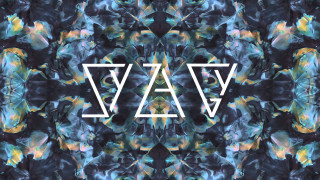 Vaz pattern white black background - geometric abstract art free wallpaper