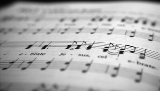 Sheet of music musical notes - cinematic composition free wallpaper