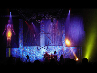 Stage band lights curtain person - the stage free wallpaper