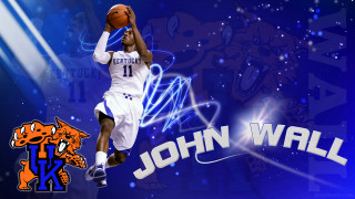 Basketball player jumping dunk john - the ball in the air free wallpaper