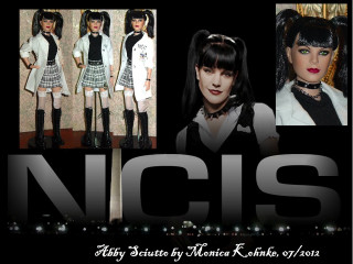 Araceli gothic collage blackhair whiteoutfit - a white shirt and skirt free wallpaper