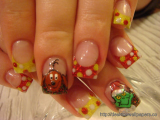 Woman colorful manicure cartoon character - pixar and disney animation free wallpaper