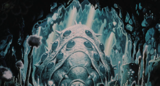 Giant creature forest trees plants - biopunk free wallpaper