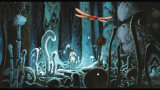 Cartoon man forest dragon flying - enki bilal free wallpaper