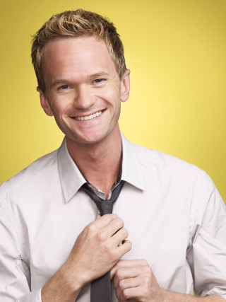 Man white shirt tie smiling 2 - a yellow background behind free wallpaper
