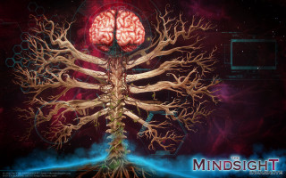 Tree brain artwork blue light - branch free wallpaper