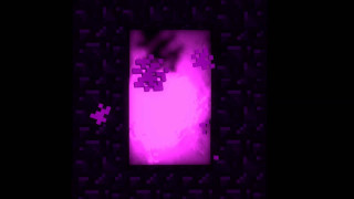 Purple square pixel black background - temporary art free wallpaper