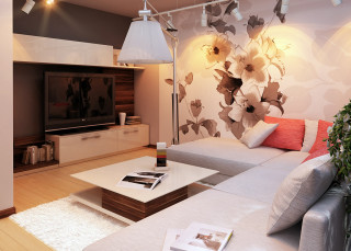 Living room couch comfortable modern 8 - boleslaw cybi free wallpaper