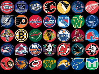 Hockey logos black background white - derek chittock free wallpaper