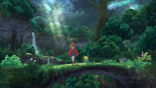 Boy forest waterfall dog leash - a boy free wallpaper