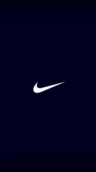 White nike logo dark blue 3 - the right side of the image free wallpaper