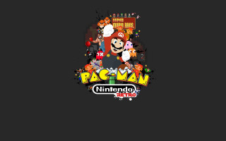Cartoon character mushroom face pacman - a mushroom free wallpaper