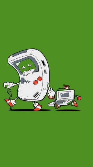 Cartoon character running tv broken - the other hand free wallpaper