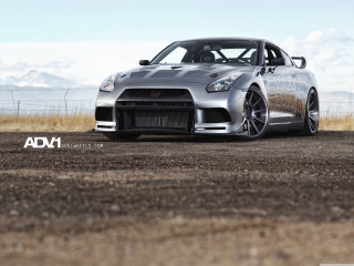 Silver sports car dirt road 2 - chrome free wallpaper