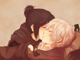 Couple hugging cat picture - free love wallpaper