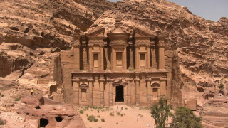 Large building desert mountain people - bouchta el hayani free wallpaper for desktop
