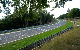 Curved road speed limit sign - road free wallpaper