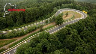 Winding road trees forest yellow - road free wallpaper