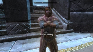 Man costume sword stone building - a man in a costume free wallpaper
