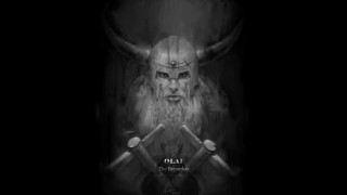 Viking horned head swords black - two sword free wallpaper