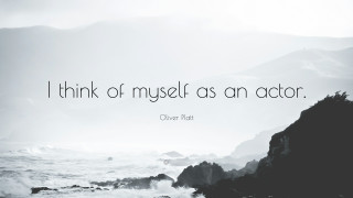 Black white photo quote actor - olive skin free wallpaper