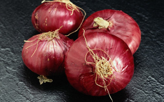 Onions group table black surface - edward weston free wallpaper