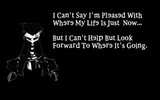 Black white quote gapmoe yandere - free dark wallpaper