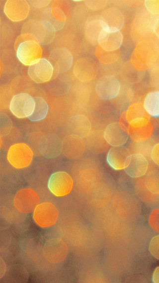 Blurry lights sky orange yellow - a blurry photo of a bunch free wallpaper