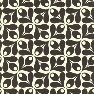 Black white pattern large leaf - international typographic style free wallpaper