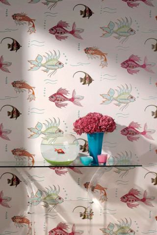 Vase flowers glass table fish - a vase of flowers free wallpaper
