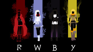 Group people black background rwby 2 - cosplay free wallpaper