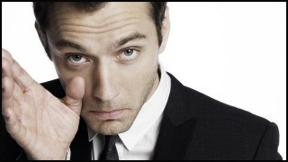 Man suit tie surprised hand - his face free wallpaper