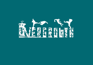 Blue background white logo horse - almada negreiro free wallpaper